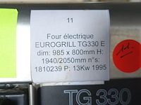 Dubbele verrijdbare inox oven eurogrill - afbeelding 5 van  5