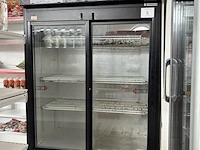 Dubbele vitrine koeling topcold