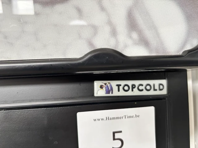 Dubbele vitrine koeling topcold - afbeelding 4 van  6