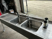 Dubbele wasbak mobiele wastafel - afbeelding 4 van  7