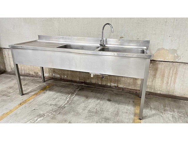 Dubbele wastafel - wastafel - afbeelding 2 van  9