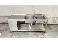 Dubbele wastafel - wastafel - afbeelding 1 van  7