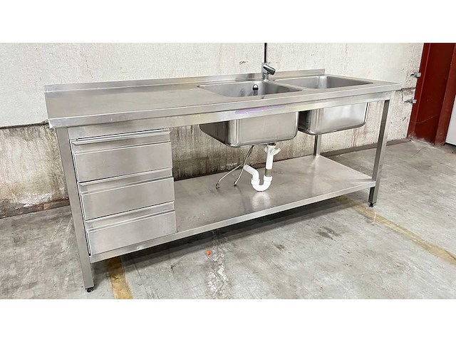 Dubbele wastafel - wastafel - afbeelding 2 van  7