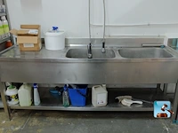 Dubbele wastafel