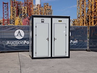 Dubbele wc cabine nieuw - afbeelding 1 van  1
