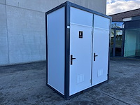 Dubbele wc-cabine nieuw - afbeelding 1 van  1