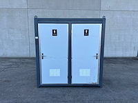 Dubbele wc cabine - afbeelding 1 van  1