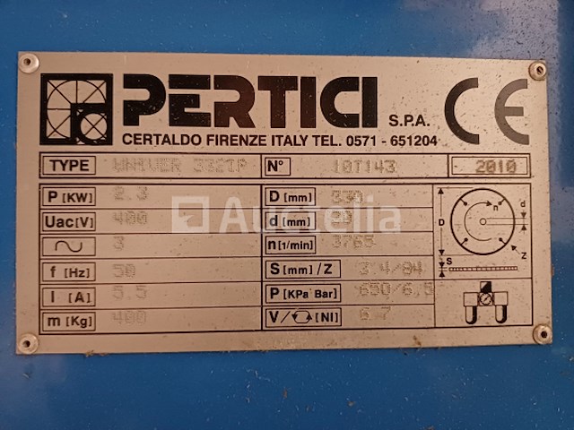 Dubbelkops verstekzaag voor pertici univer 332 ip chassis - afbeelding 6 van  6