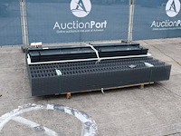 Dubbelstaaf hekwerk panelen en palen nieuw - afbeelding 1 van  1