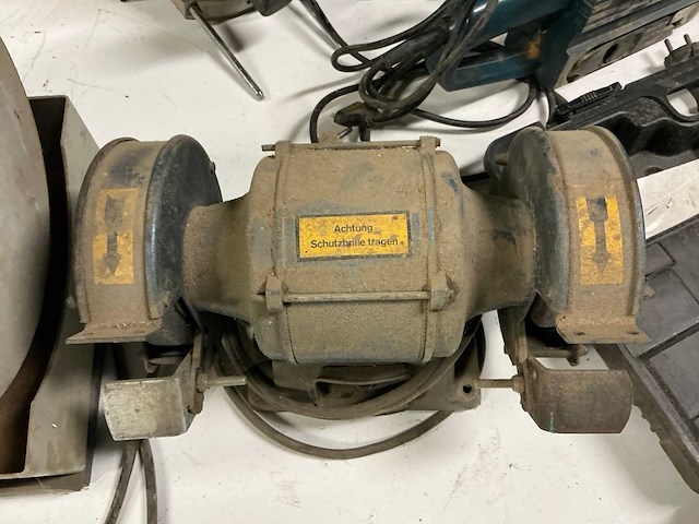 Dubbelsteens slijpmachine (2x) - afbeelding 3 van  3