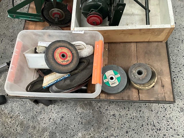 Dubbelsteens slijpmolen met elektromotor acec - afbeelding 9 van  18