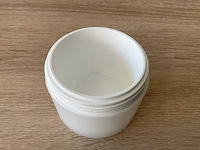 Dubbelwandig pot venice 75ml pp/pp nat.frosted,binnenpot wit overige verpakkingsmaterialen (1986x) - afbeelding 2 van  4