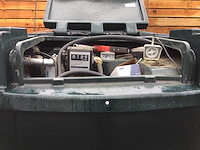 Dubbelwandige kunststof mazouttank met dieselpomp - afbeelding 5 van  8