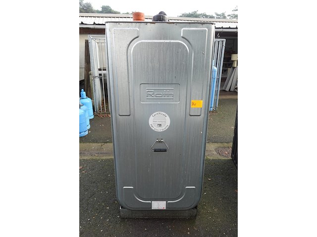 Dubbelwandige rvs tank dwt - afbeelding 1 van  7