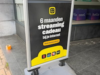 Dubbelzijdig reclamebord