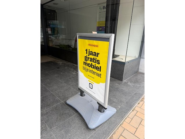 Dubbelzijdig reclamebord - afbeelding 2 van  2