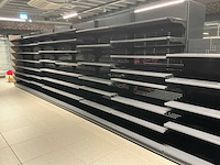 Dubbelzijdig winkel rek (+/- 20 lm) - afbeelding 4 van  6