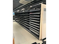Dubbelzijdig winkel rek (+/- 20 lm) - afbeelding 5 van  6