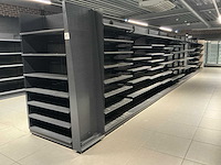Dubbelzijdig winkel rek (+/- 22 lm)