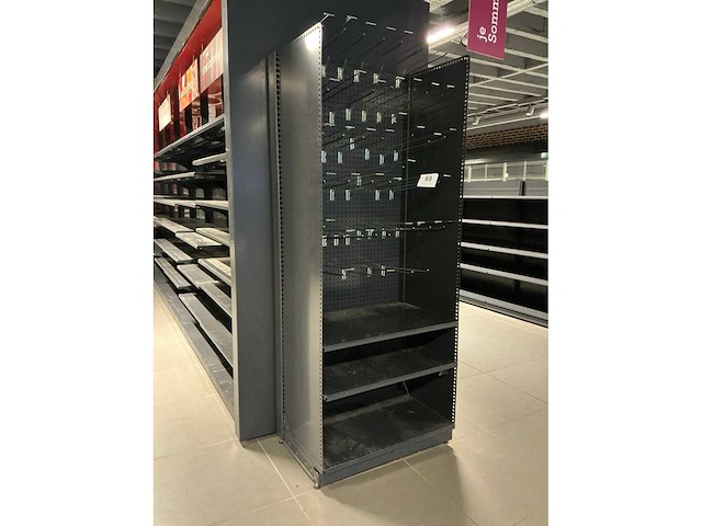 Dubbelzijdig winkel rek (+/- 26 lm) - afbeelding 4 van  9