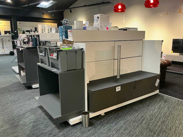 Dubbelzijdig winkelmeubel (3x) - afbeelding 1 van  8