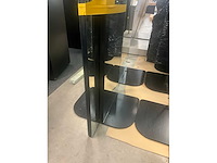 Dubbelzijdige 2-delige passpiegel op metalen voet - afbeelding 12 van  12