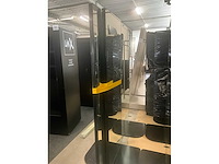 Dubbelzijdige 2-delige passpiegel op metalen voet - afbeelding 4 van  15