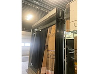 Dubbelzijdige 2-delige passpiegel op metalen voet - afbeelding 8 van  15