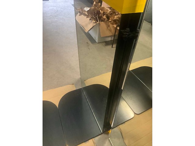 Dubbelzijdige 2-delige passpiegel op metalen voet - afbeelding 14 van  15