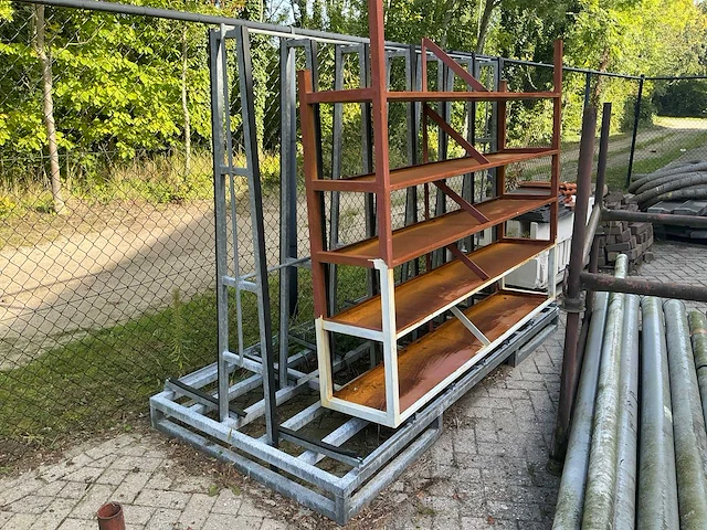Dubbelzijdige gegalvaniseerde glasbok - afbeelding 1 van  2