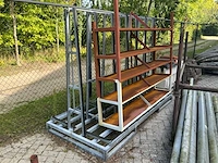 Dubbelzijdige gegalvaniseerde glasbok - afbeelding 1 van  2