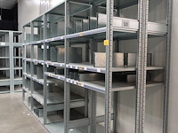 Dubbelzijdige industriële metalen legbordstelling schäfer - afbeelding 1 van  6
