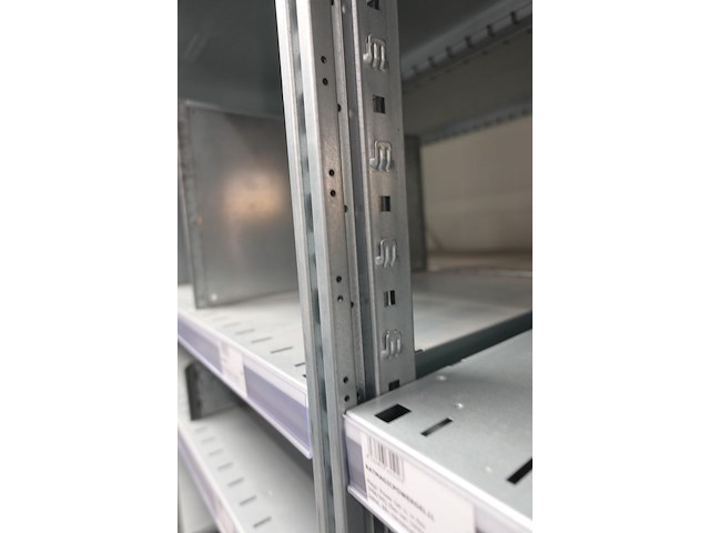 Dubbelzijdige industriële metalen legbordstelling schäfer - afbeelding 4 van  6