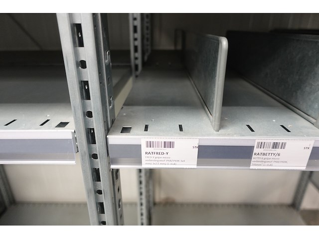 Dubbelzijdige industriële metalen legbordstelling schäfer - afbeelding 5 van  6