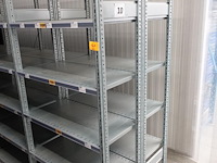 Dubbelzijdige industriële metalen legbordstelling schäfer - afbeelding 2 van  5