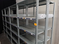 Dubbelzijdige industriële metalen legbordstelling schäfer - afbeelding 3 van  5