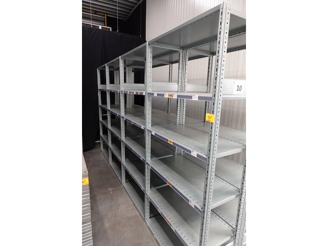 Dubbelzijdige industriële metalen legbordstelling schäfer - afbeelding 4 van  5
