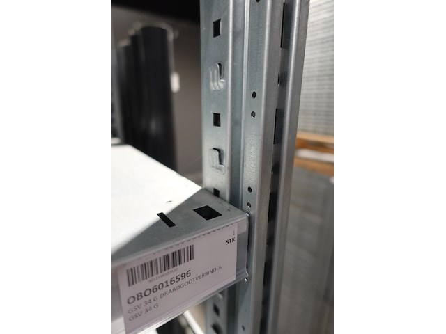 Dubbelzijdige industriële metalen legbordstelling schäfer - afbeelding 5 van  8