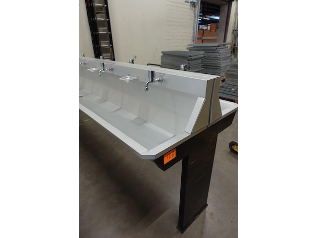 Dubbelzijdige inox spoelbak - afbeelding 5 van  6
