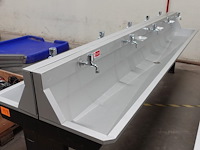 Dubbelzijdige inox spoelbak - afbeelding 2 van  5