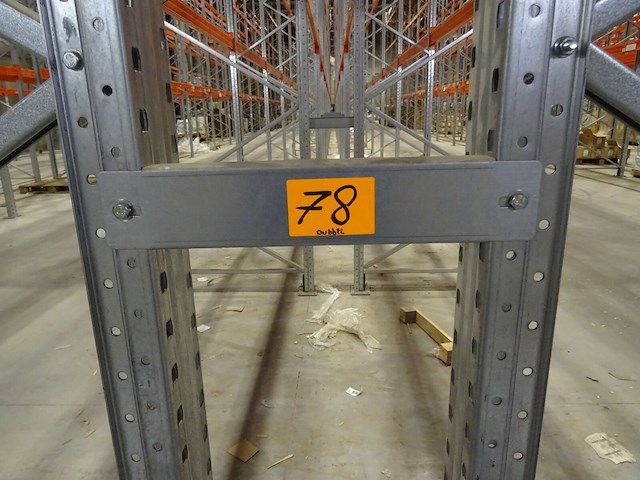 Dubbelzijdige metalen palletstelling cln racking - afbeelding 8 van  10