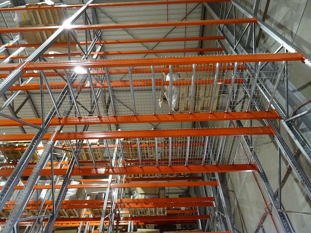 Dubbelzijdige metalen palletstelling cln racking - afbeelding 9 van  10