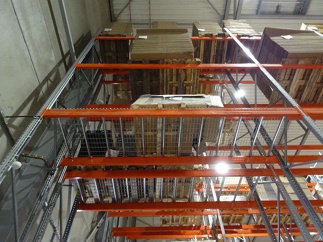 Dubbelzijdige metalen palletstelling cln racking - afbeelding 8 van  11