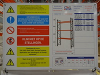 Dubbelzijdige metalen palletstelling cln racking - afbeelding 10 van  10