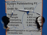 Dubbelzijdige metalen palletstelling ohra - afbeelding 9 van  11