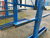 Dubbelzijdige profielrek/draagarmstelling - afbeelding 3 van  15