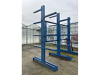 Dubbelzijdige profielrek/draagarmstelling - afbeelding 12 van  15