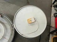 Dubbelzijdige ronde stationsklok mobatime klok - afbeelding 8 van  8