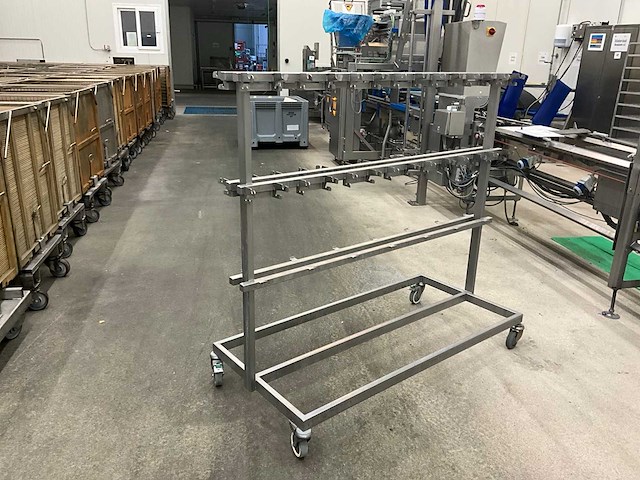 Dubbelzijdige rvs wasrek voor toebehoren bilwinco - afbeelding 1 van  8