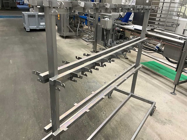 Dubbelzijdige rvs wasrek voor toebehoren bilwinco - afbeelding 3 van  8